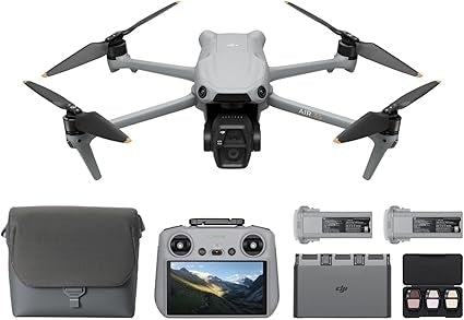 DJI Air 3S Fly More Combo (RC 2 Screen Remote Controller, Drone with