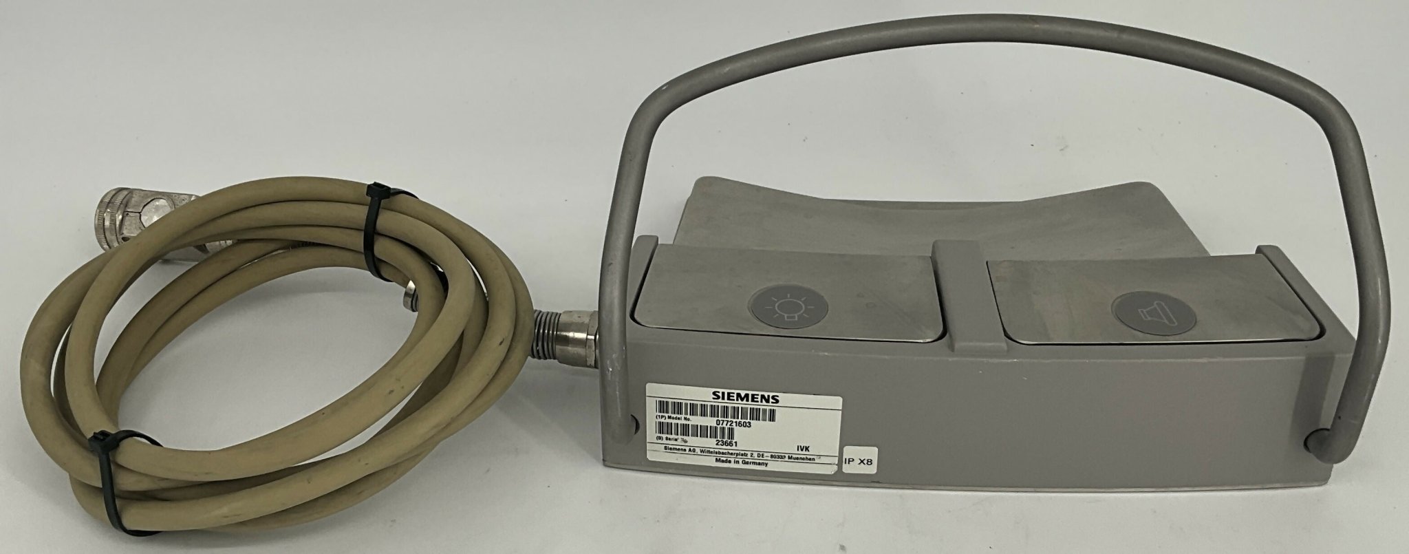 Foot Switch Mono Plug_In (7721603/07721603 Siemens