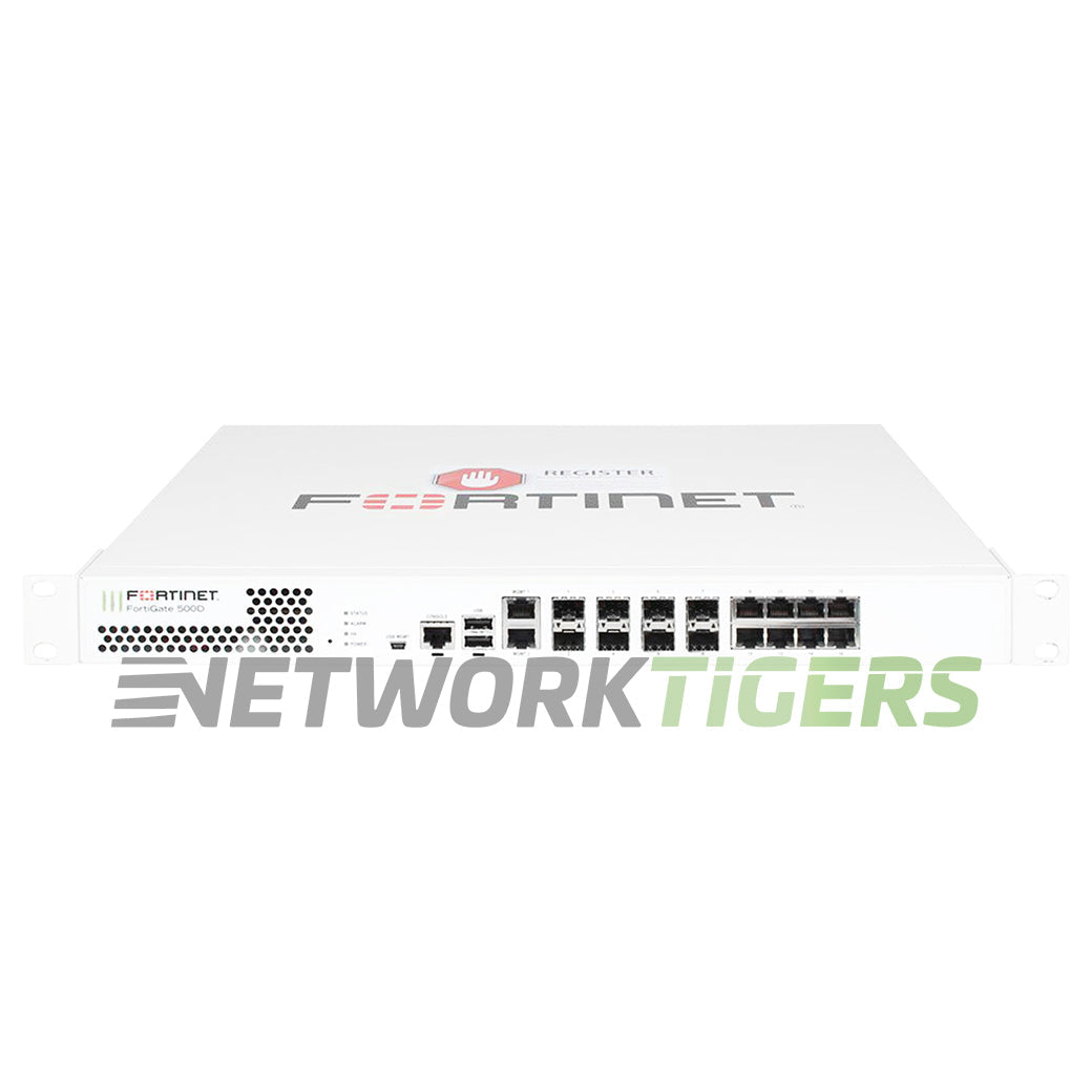 Fortinet FG-500D FortiGate 500D 16 Gbps Local Management Only Firewall