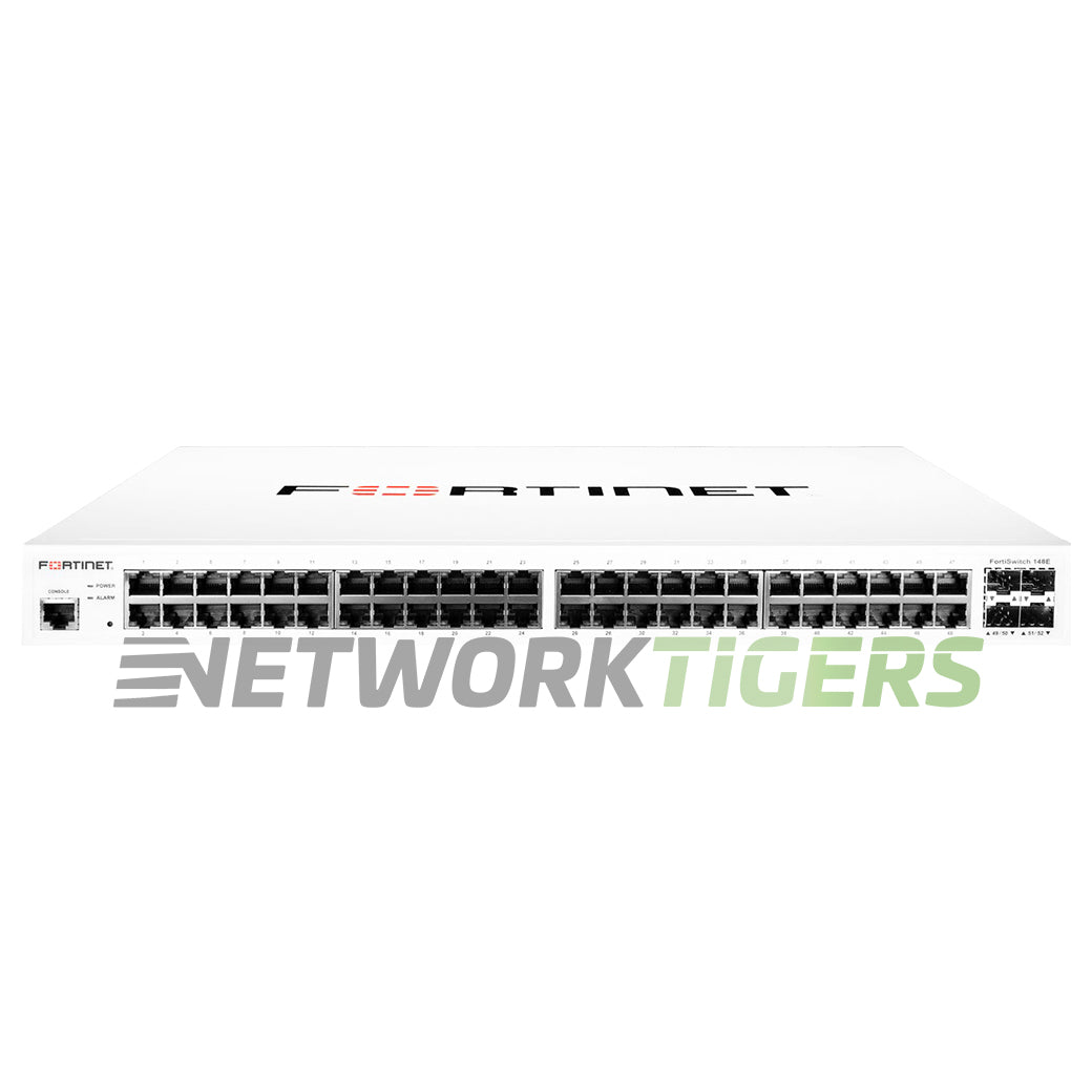 NEW Fortinet FS-148E 48x 1GB RJ45 4x 1GB SFP Registrable / Unclaimed Switch