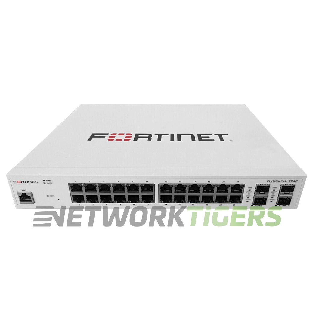 Fortinet FS-224E 200 Series 24x 1GB RJ45 4x 1GB SFP Switch