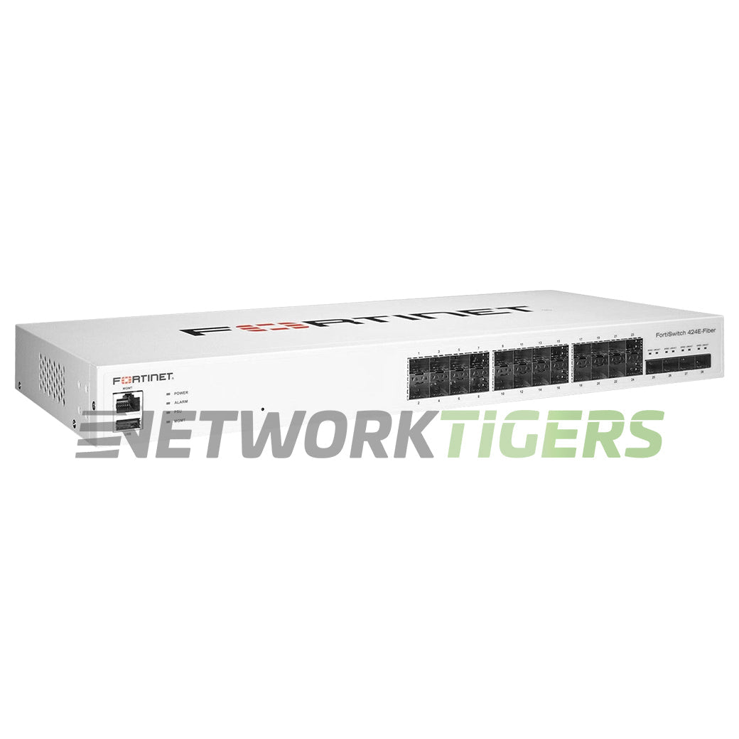 Fortinet FS-424E-FIBER 400 Campus 24x 1GB SFP Registrable / Unclaimed Switch