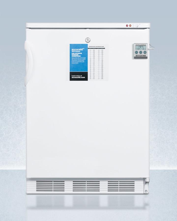 Accucold VT65MLPLUS2ADA 24" Wide All-Freezer, ADA Compliant