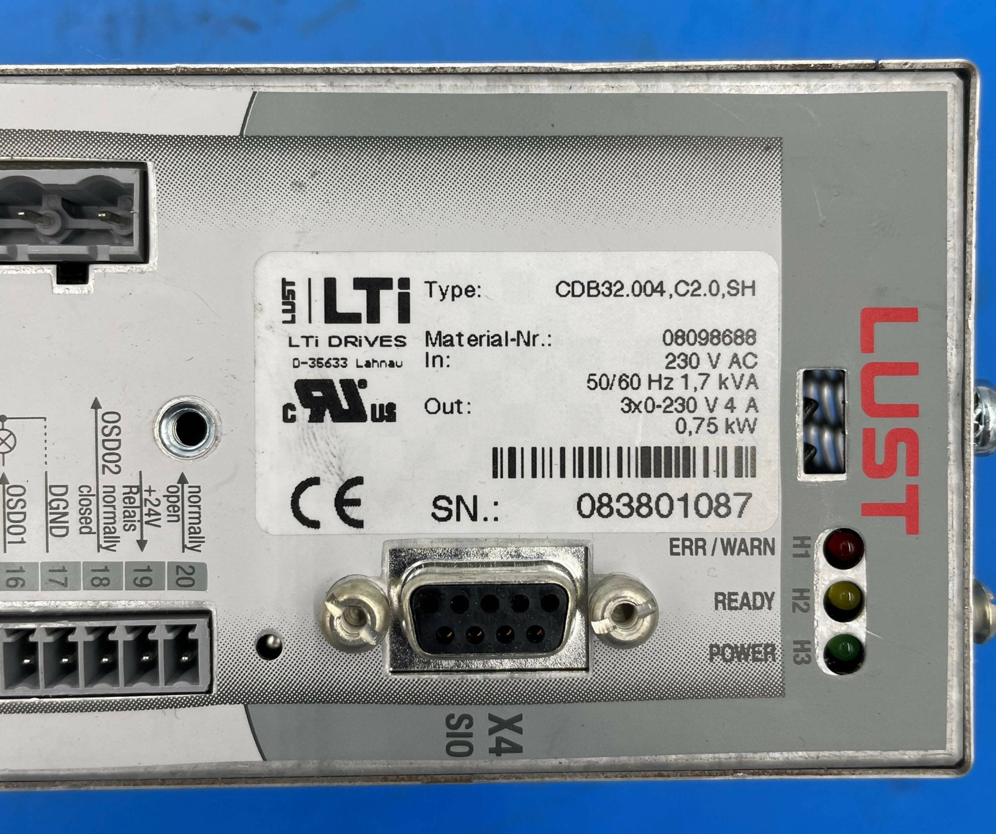 Frequency Converter Lust (08098688 SIEMENS