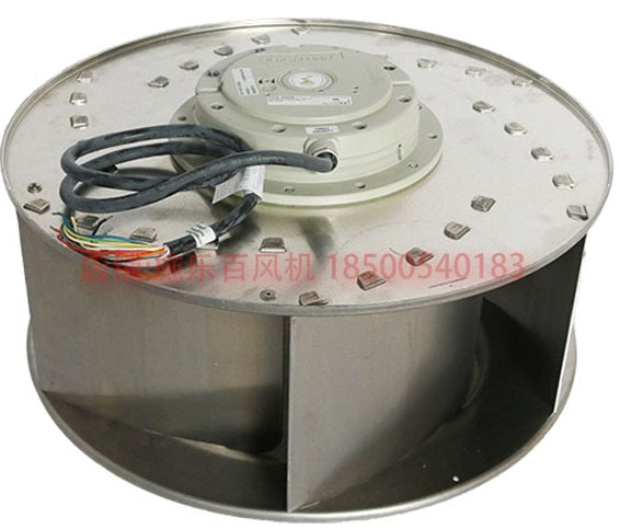 Brand new RH50M-4DK.6F.1R ZIEHL-ABEGG centrifugal fan 3-230/400V 1.15kW 2.1A 1340rpm 50/60HZ