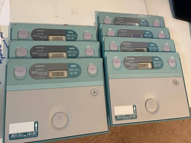 Fuji Type (CC 8X10 CR cassettes & Plate combinations