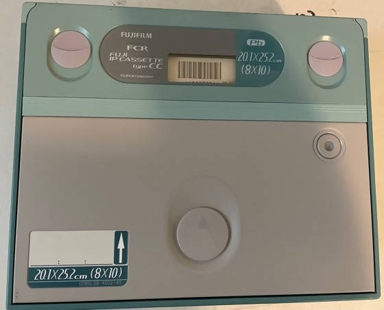 Fuji Type (CC 8X10 CR cassettes & Plate combinations
