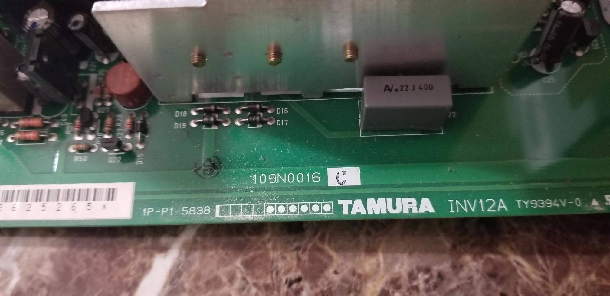 Fuji XG-1 CR Lamp Stabilizer Board (PN 109N0016