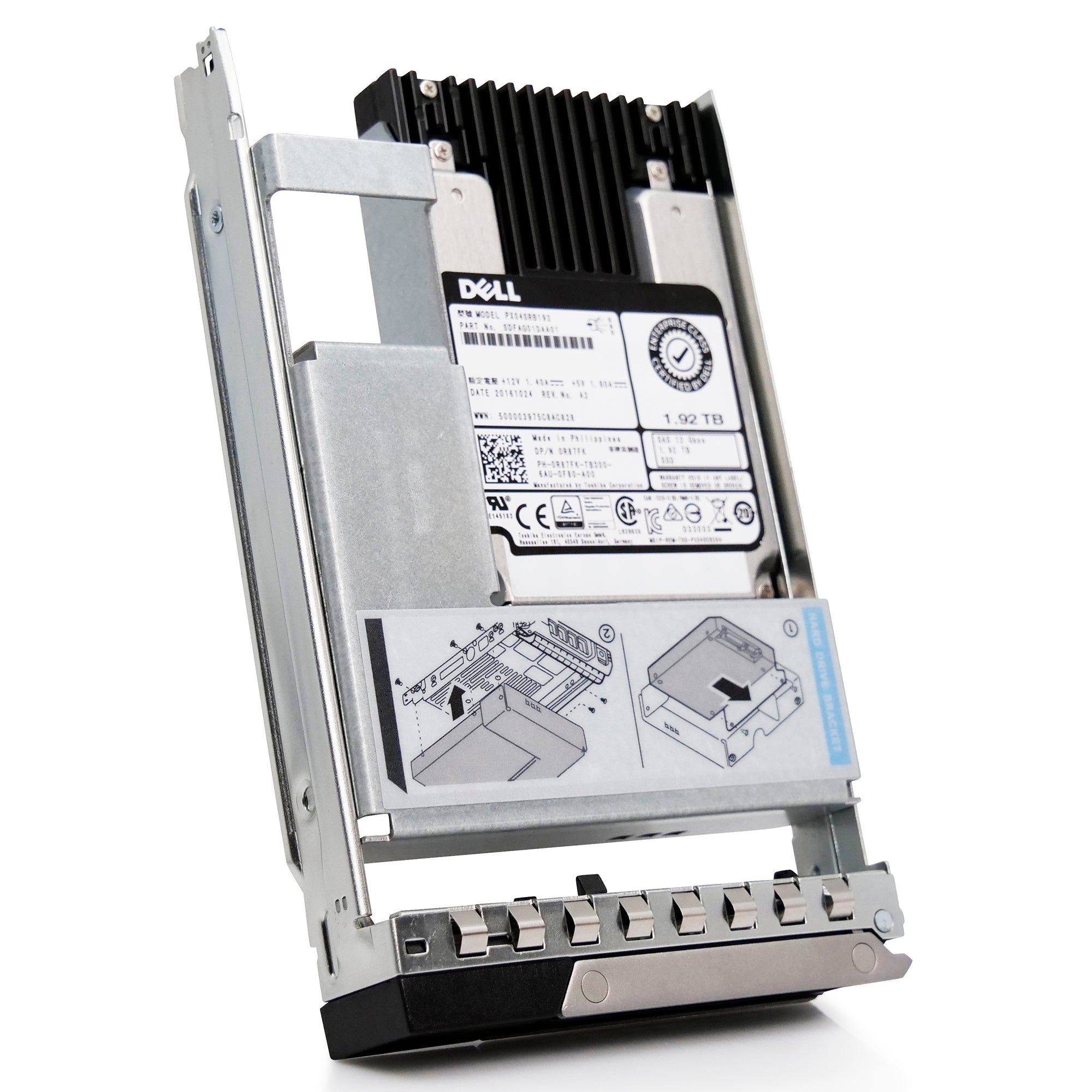 Dell G14 0R87FK 1.92TB 1 DWPD SAS-3 12Gb/s MLC Hybrid 3.5in Solid State Drive
