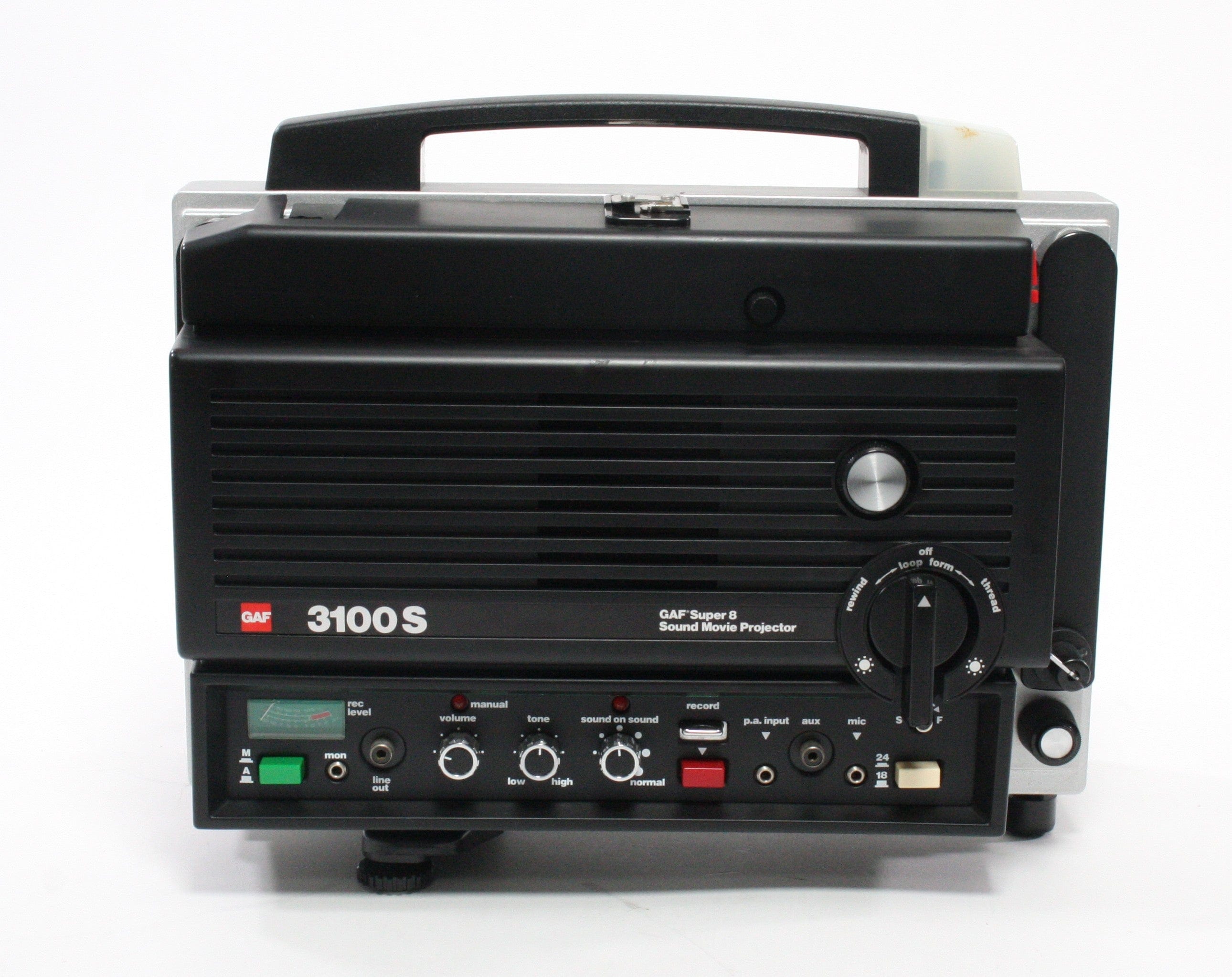 GAF Super 8 Sound Movie Projector 3100S