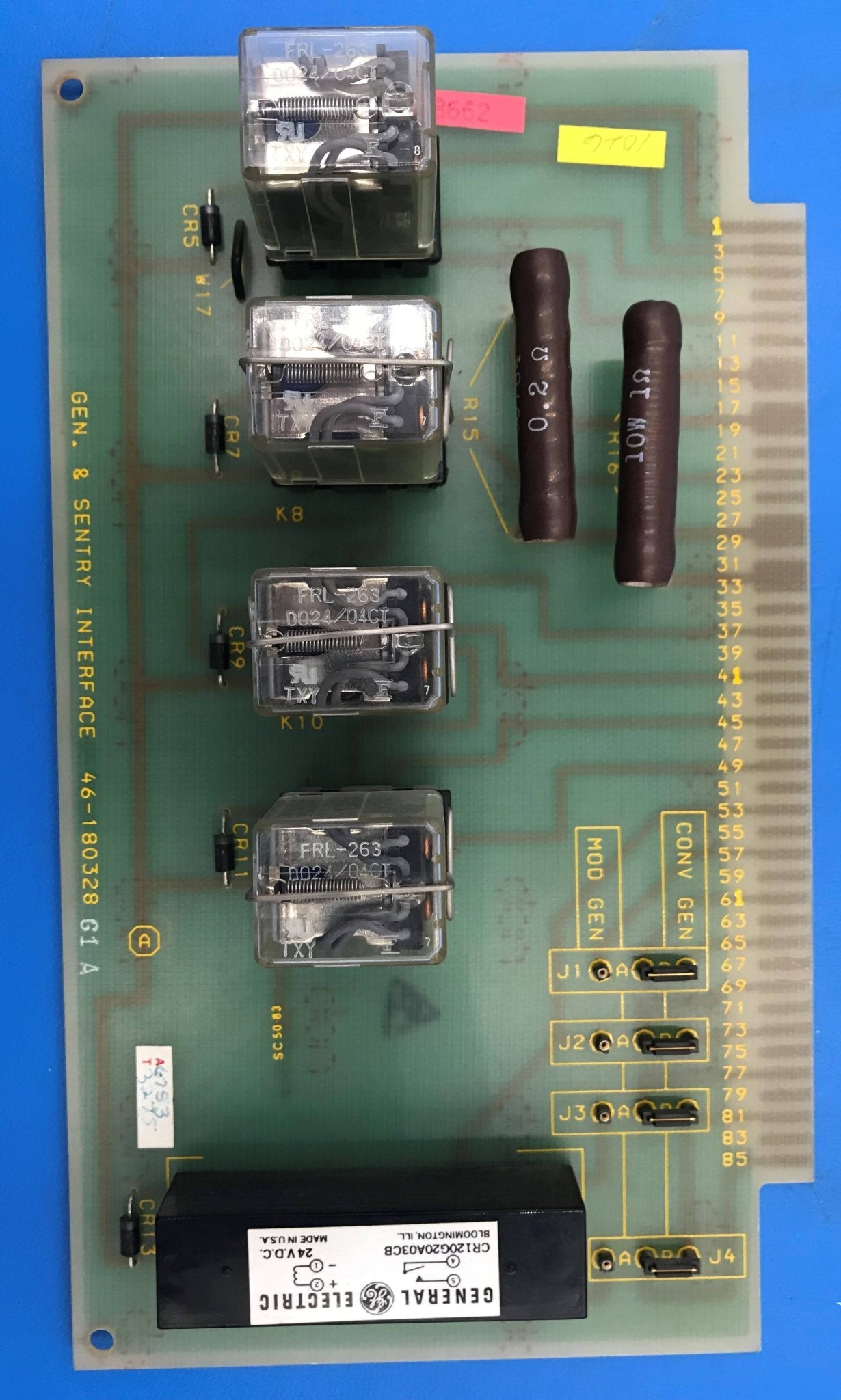 Gen & Sentry Interface (46-180328 G1 A GE Advantx