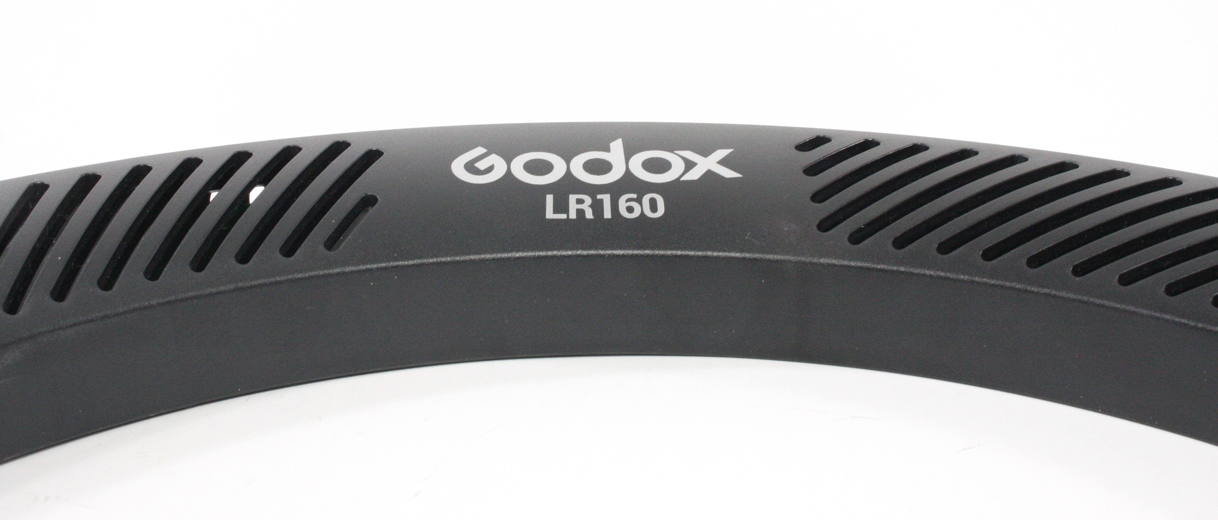 GODOX LR160 LED Ring Light.  (with Accessories)