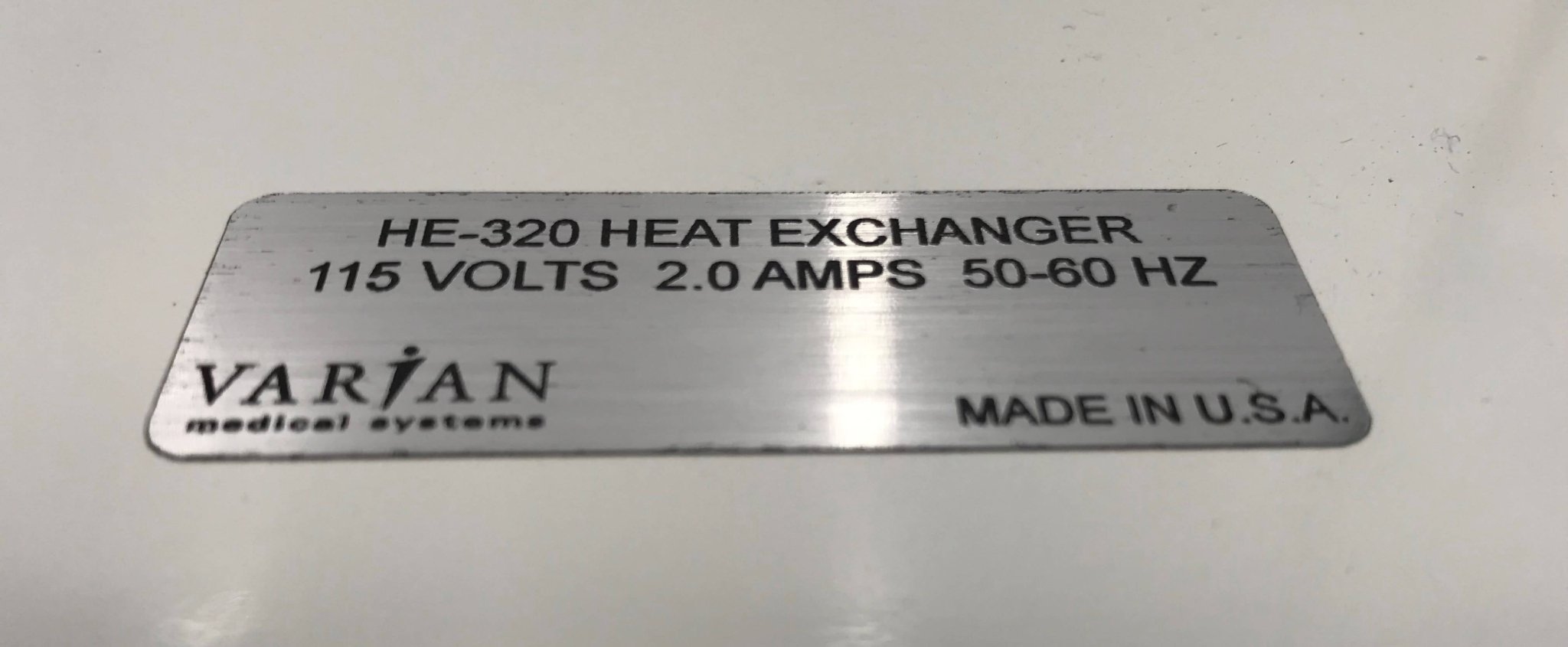 Heat Exchanger (HE-320 Varian
