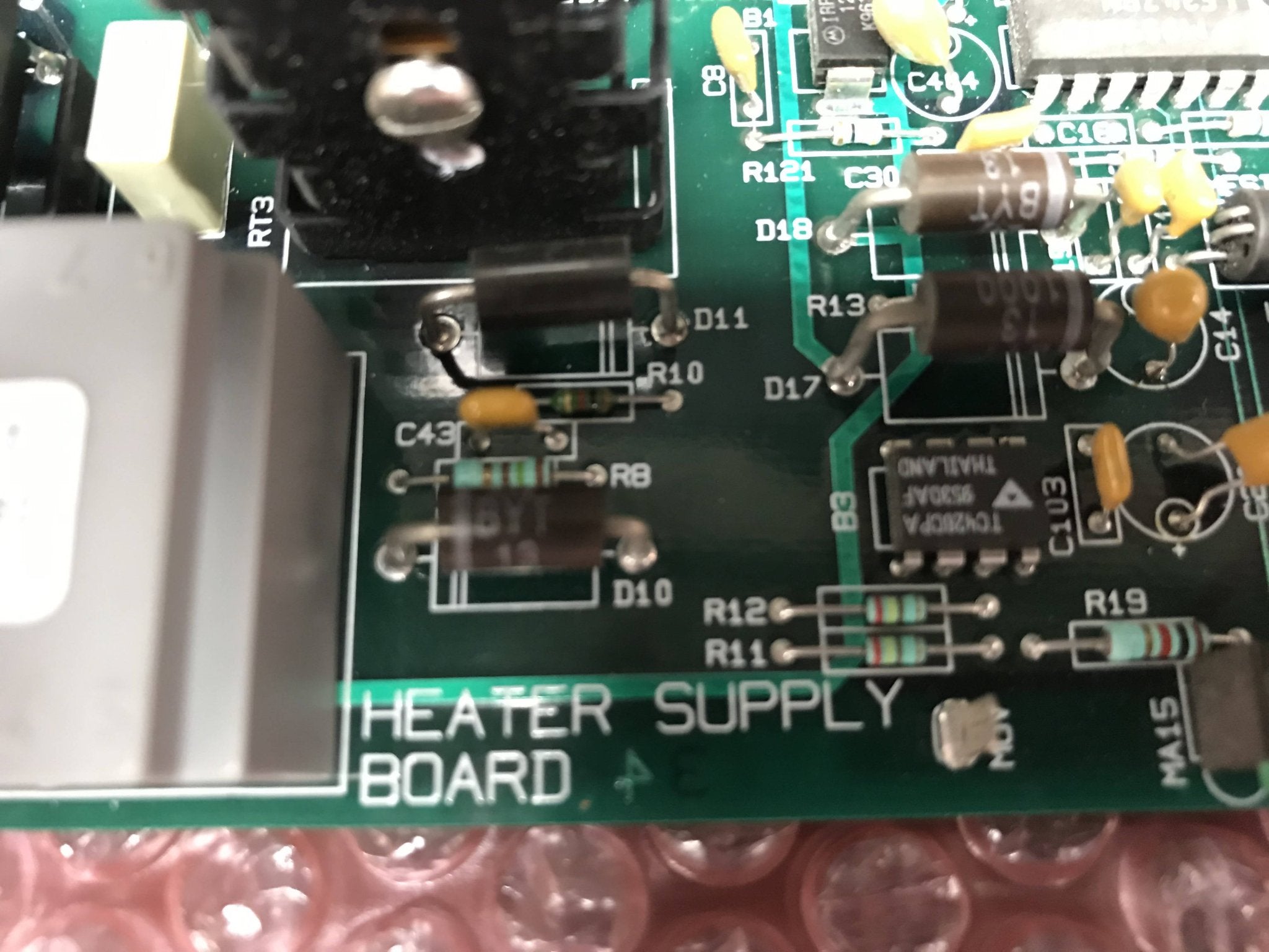 Heater Supply Board (45562521 H GE Advantx