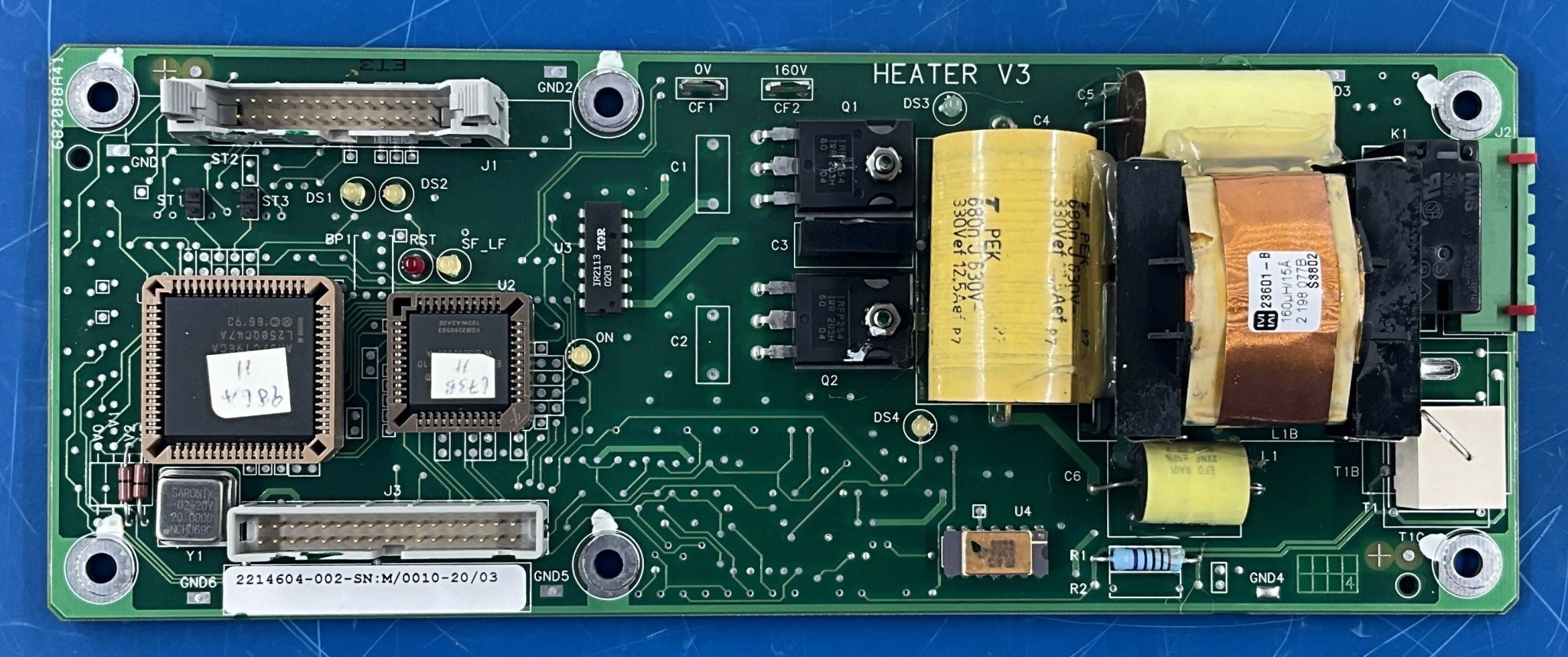 HEATER V3 BOARD (2214604 REV 002 GE