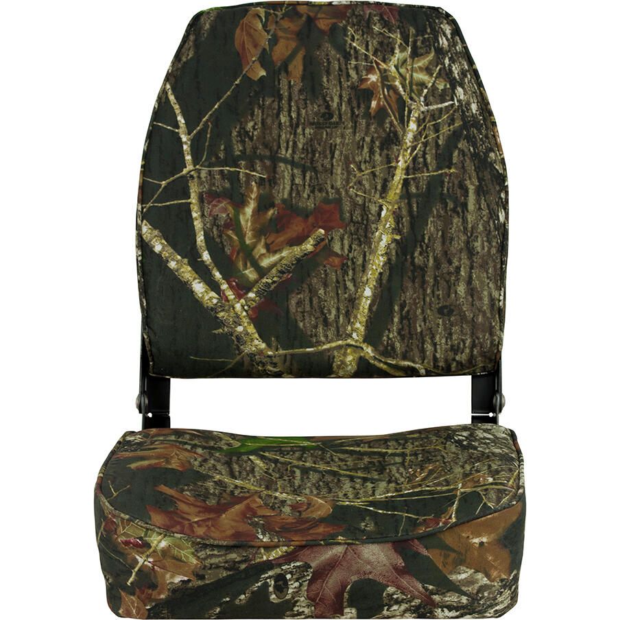 Springfield 1040646 High Back Folding Seat, Mossy Oak Break-Up