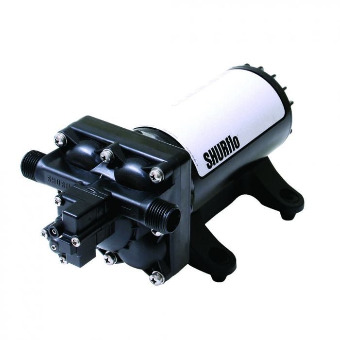 Shurflo 4048-153-E75 RV High Flow 4 GPM 55 PSI 12V Fresh Water RV Pump
