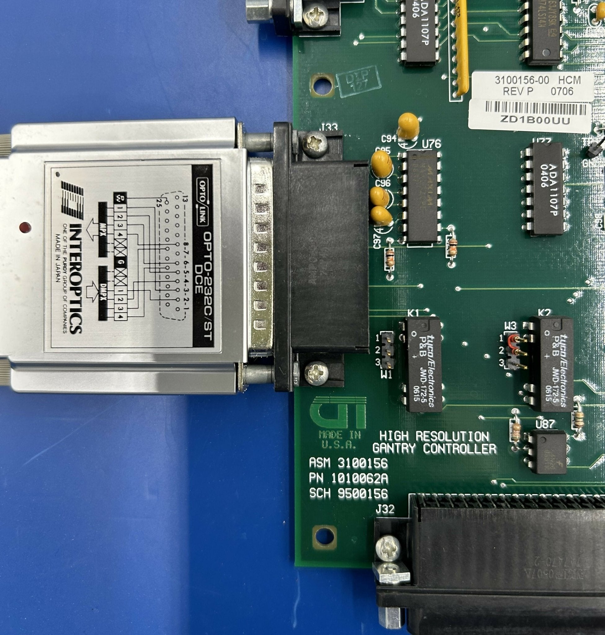 HIGH RESOLUTION GANTRY CONTROLLER (3100156-00 SIEMENS