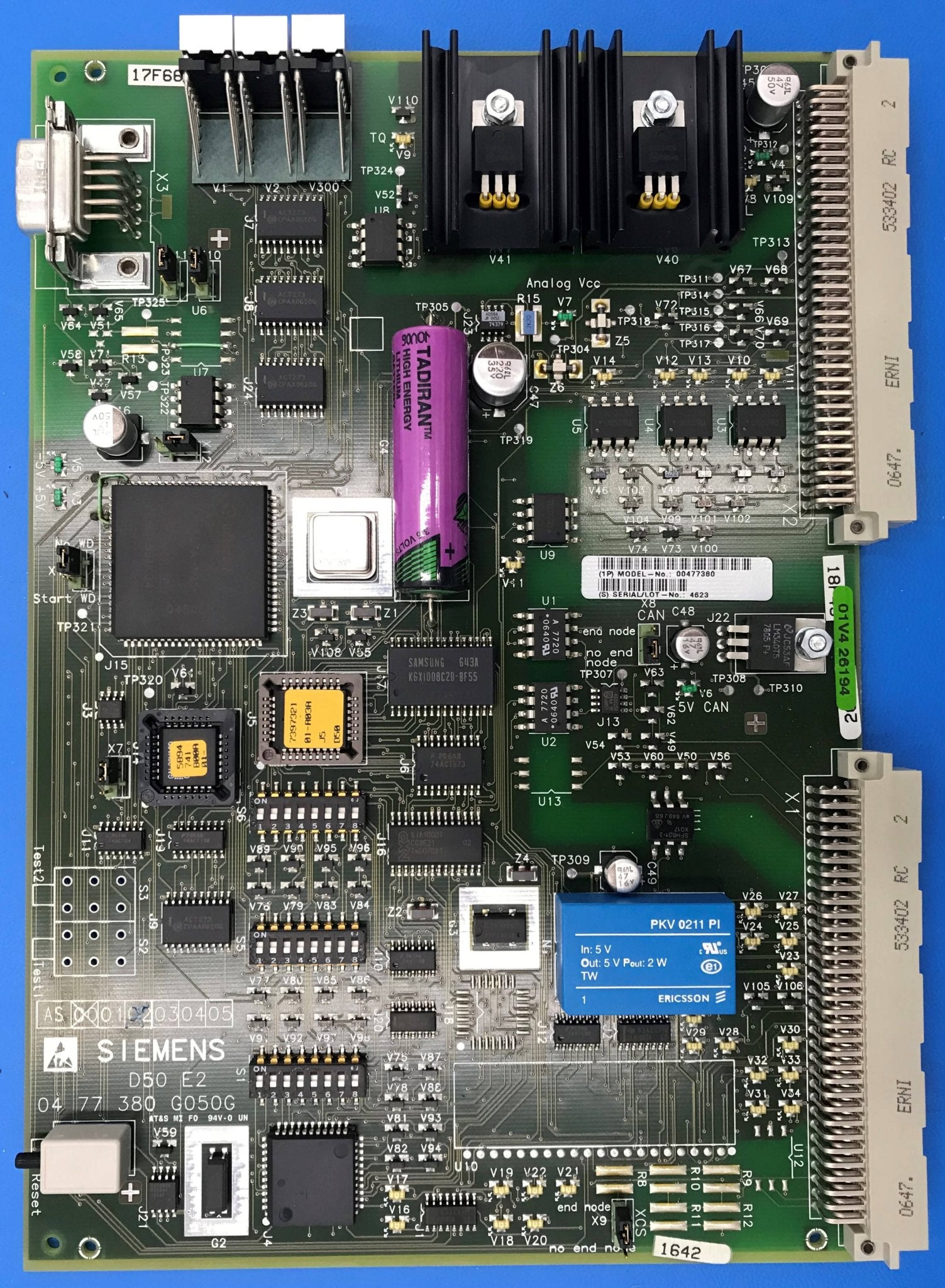 Host Board Multix Top Table D50 (0477380/477380 Siemens