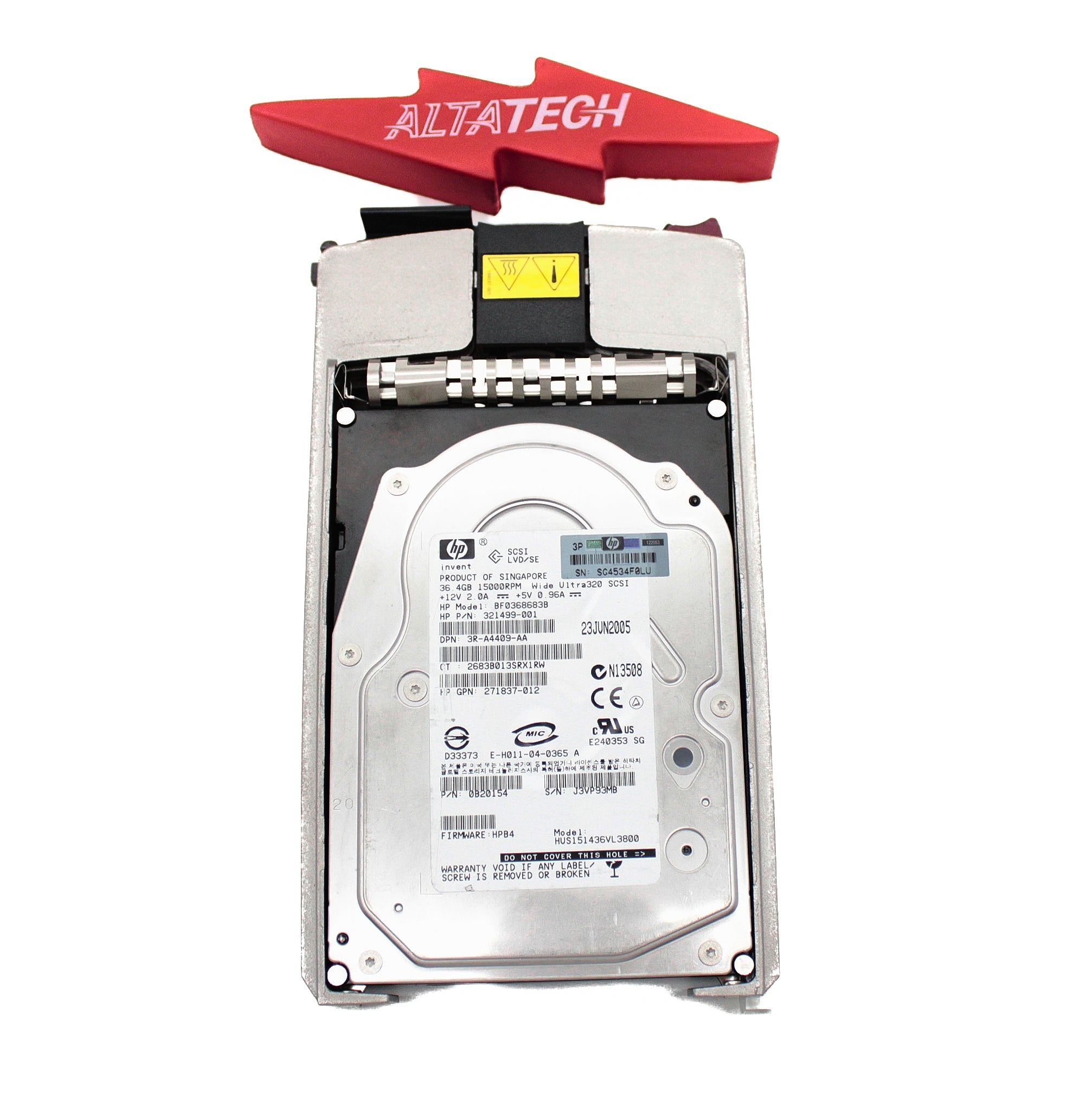 HP 289241-001 36GB 15K U320 HDD