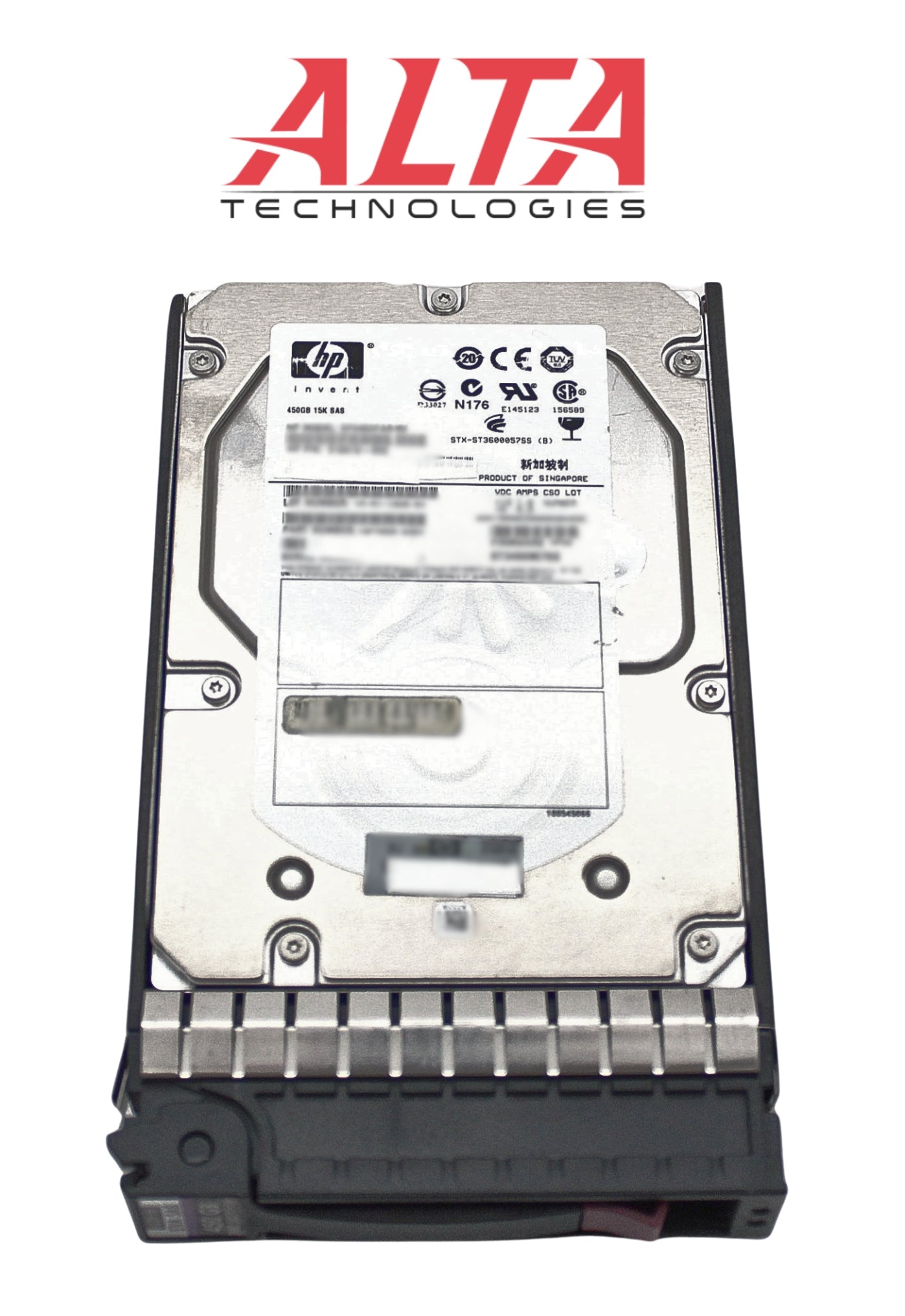 HP 583717-001 M6612 450GB 6G SAS 15K 3.5IN HDD
