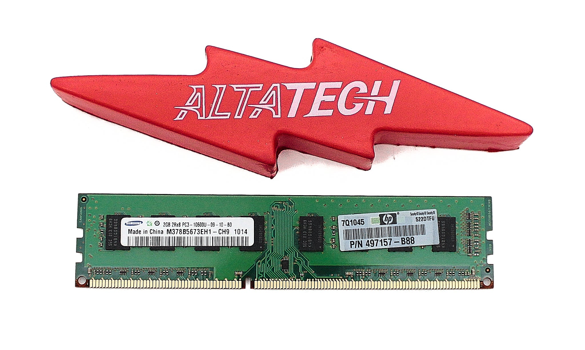 HP 629026-001 2GB PC3-10600U 2RX8 N-ECC N-RG
