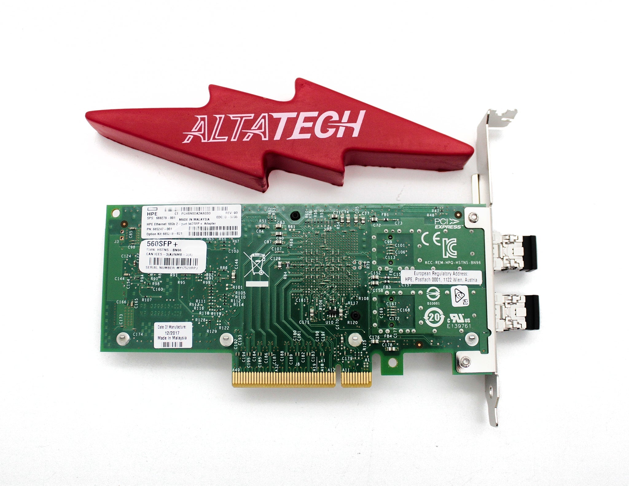 HP 665247-001 Ethernet 10GB 2P 560SFP+ Adapter