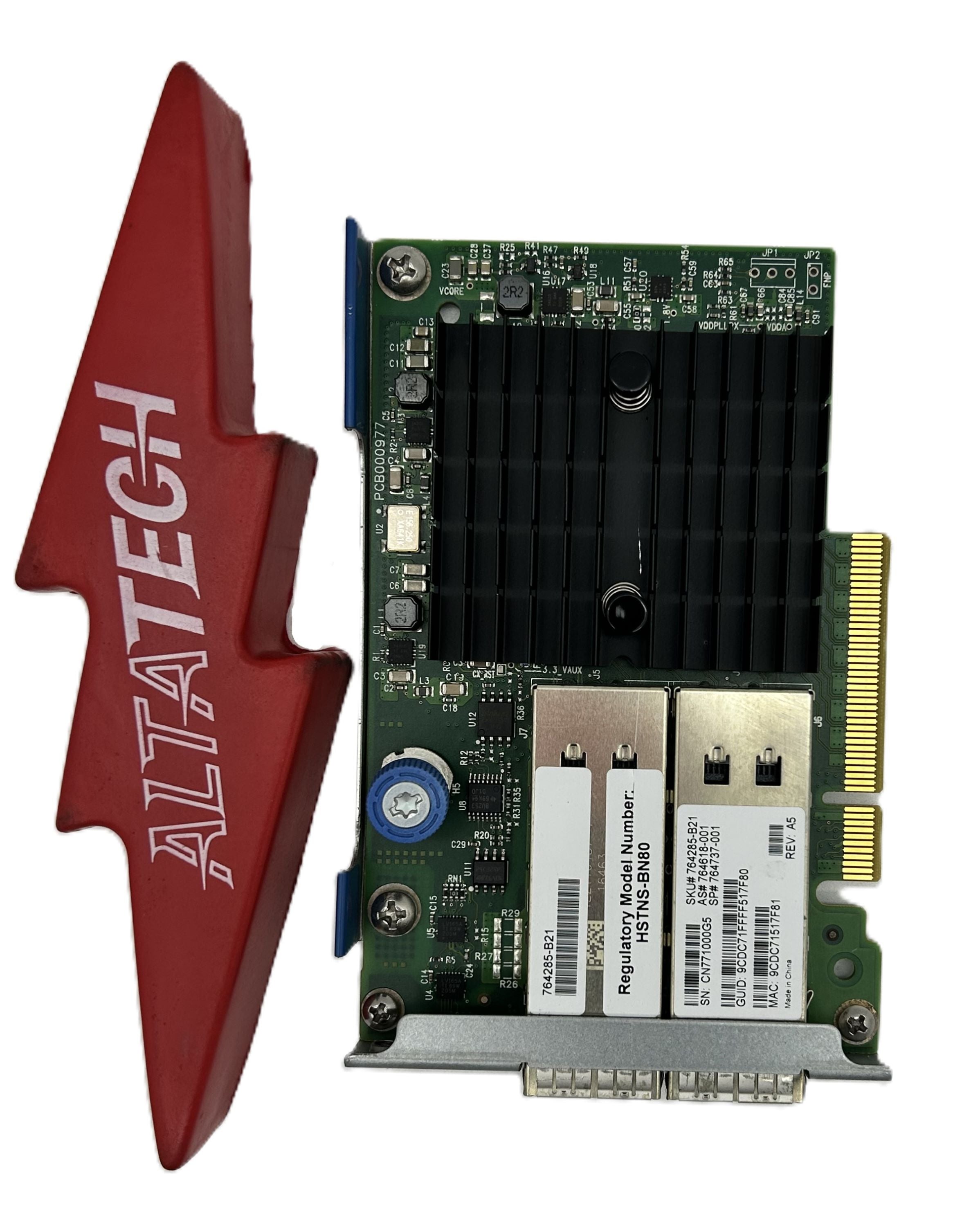 HP 764618-001 10/40GB 2Port 544+ FLR-QSFP Adapter
