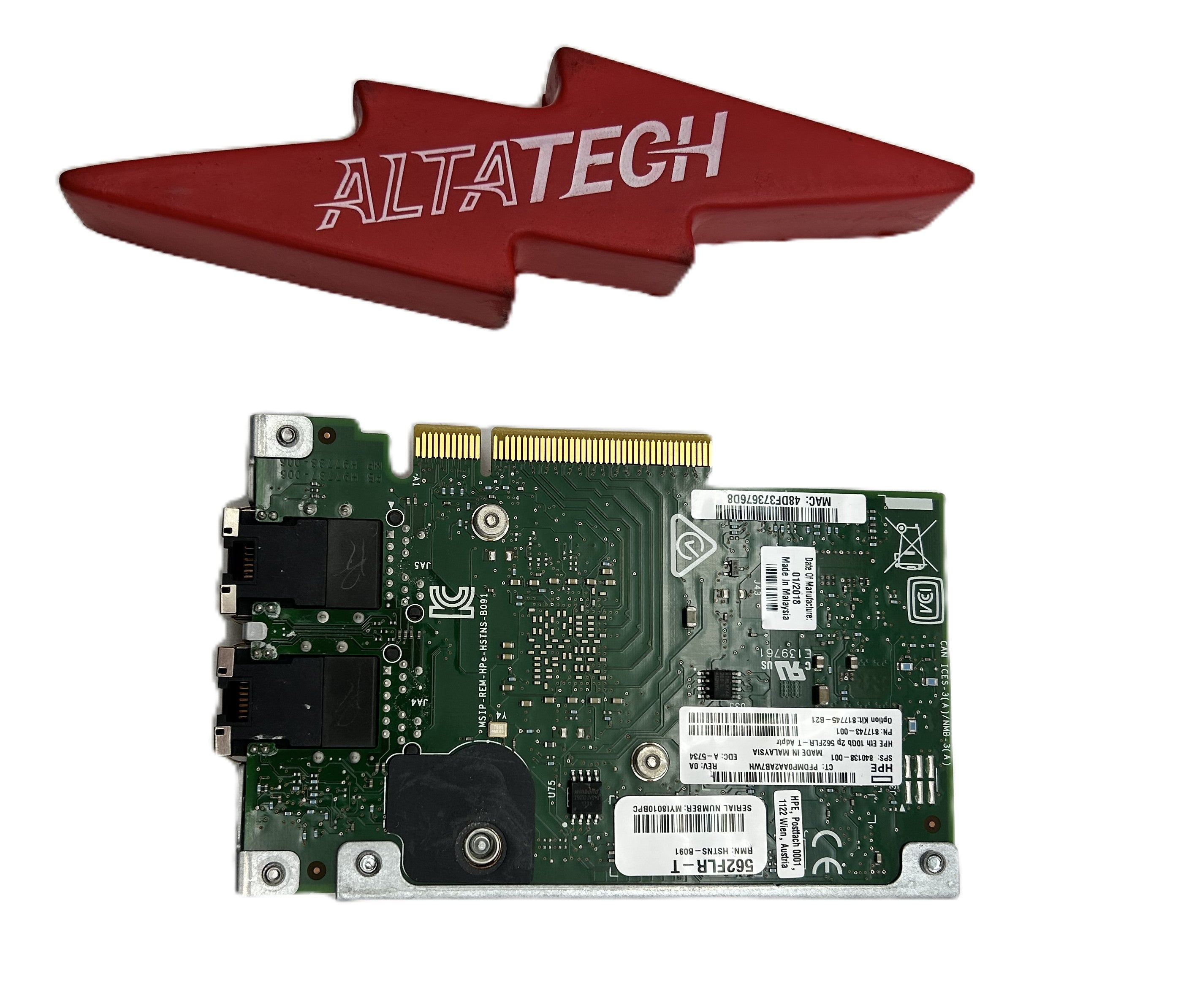 HP 840138-001 ETHERNET 10GB 2P 562FLR-T ADAPTER
