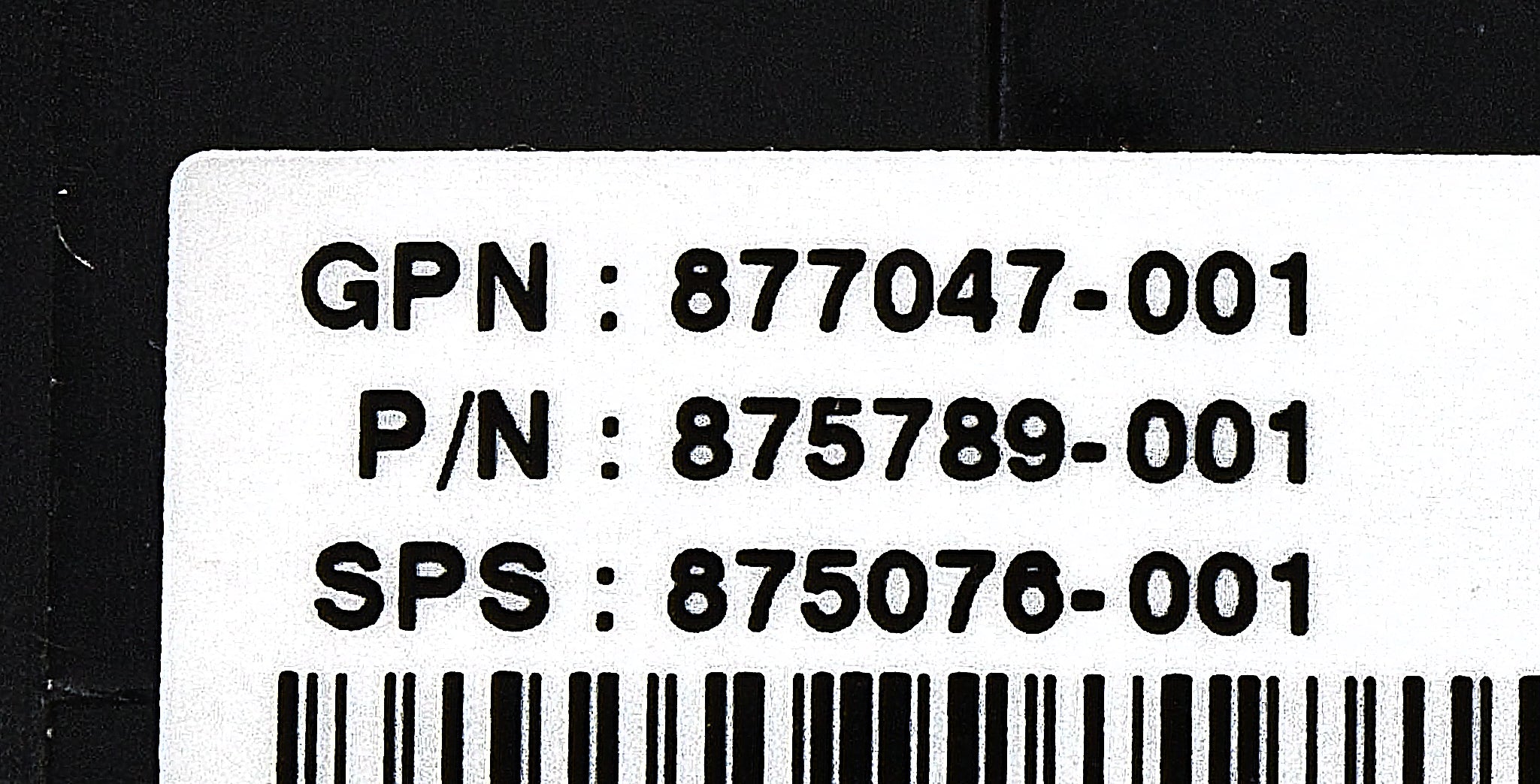 HP 877047-001 High Performance Fan (DL380G10)