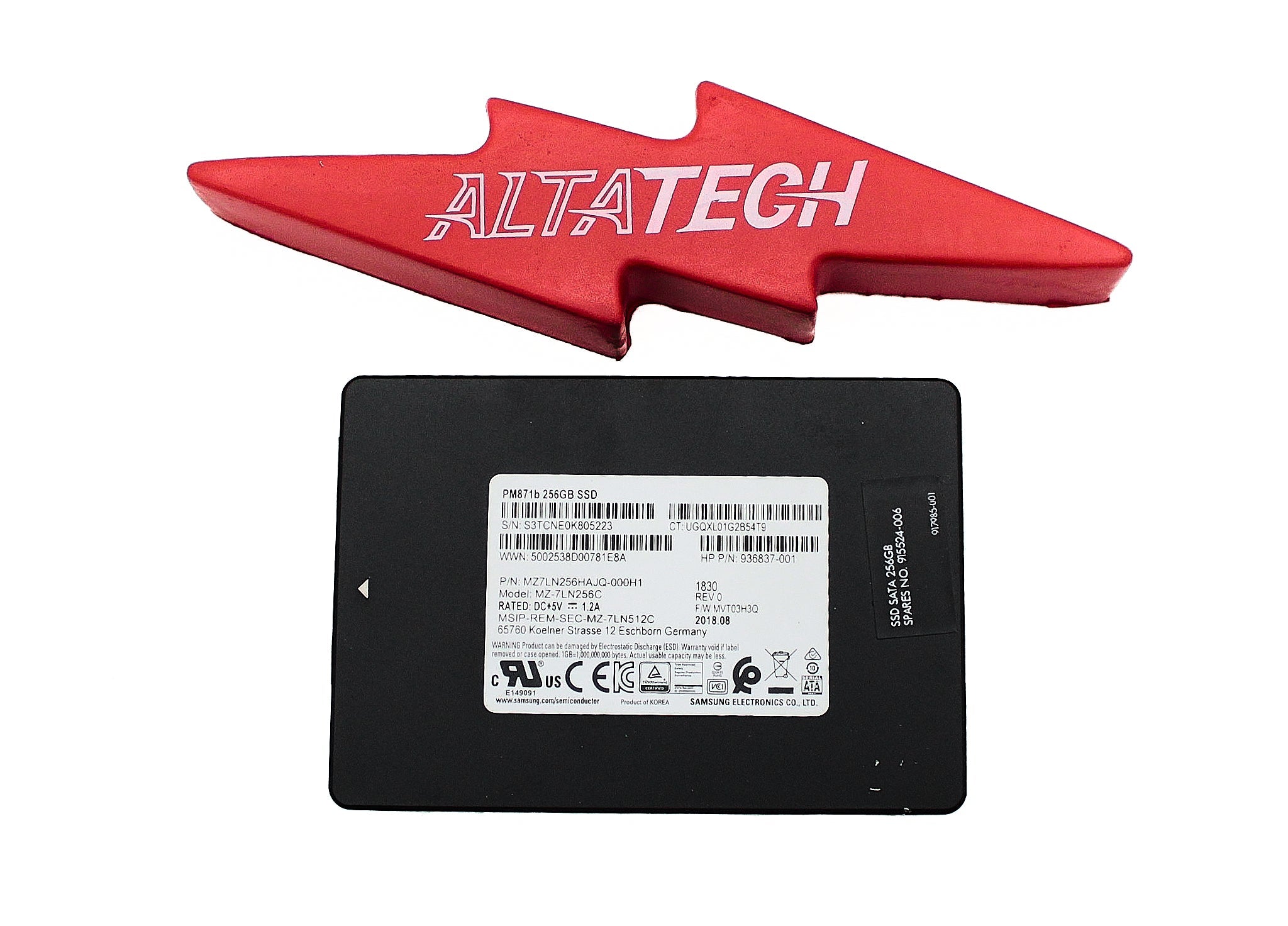 HP 936837-001 256GB SSD SATA 2.5 6G PM871B