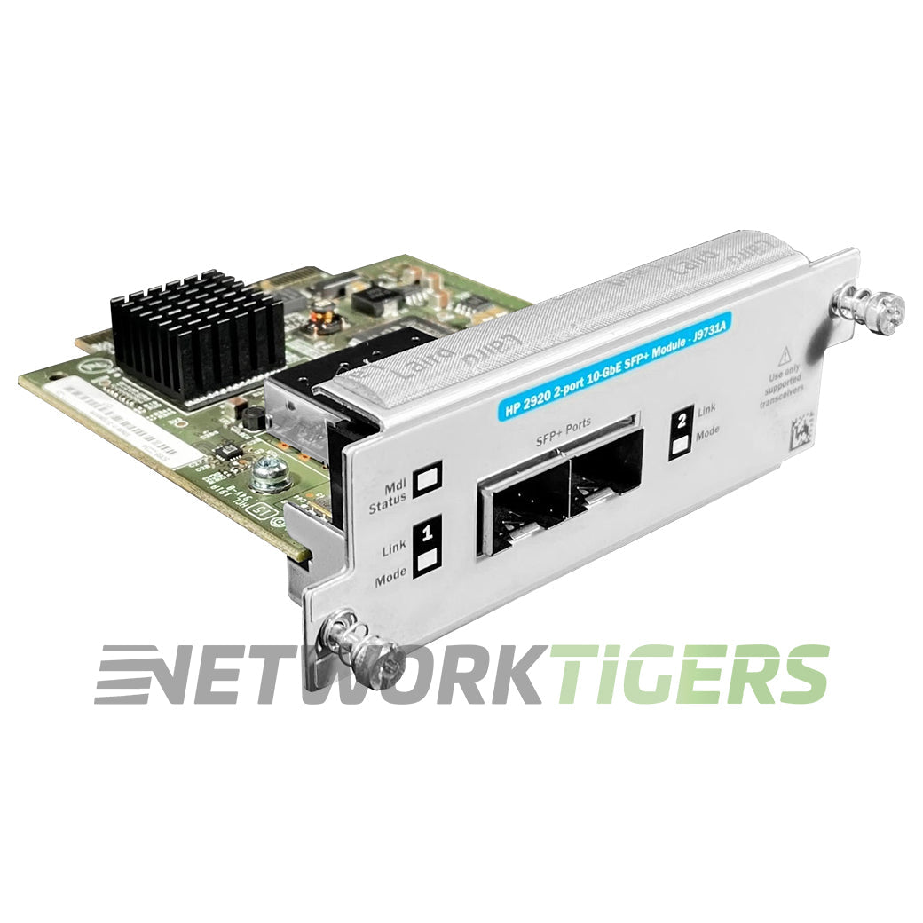 NEW HPE Aruba J9731A 2920 Series 2x 10GB SFP+ Switch Module