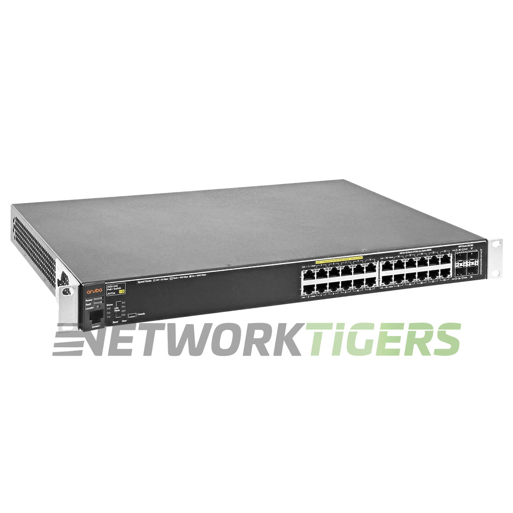HPE Aruba J9773A 2530-24G-PoE+ 24x 1GB PoE+ RJ45 4x 1GB SFP Switch
