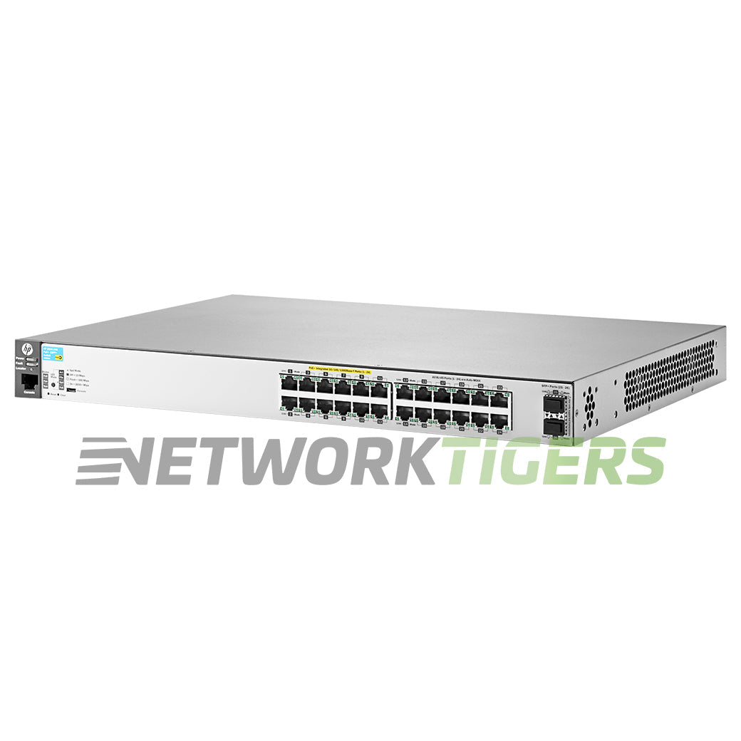 HPE Aruba J9854A 2530-48G-PoE+-2SFP+ 24x 1GB PoE+ RJ45 2x 10GB SFP Switch