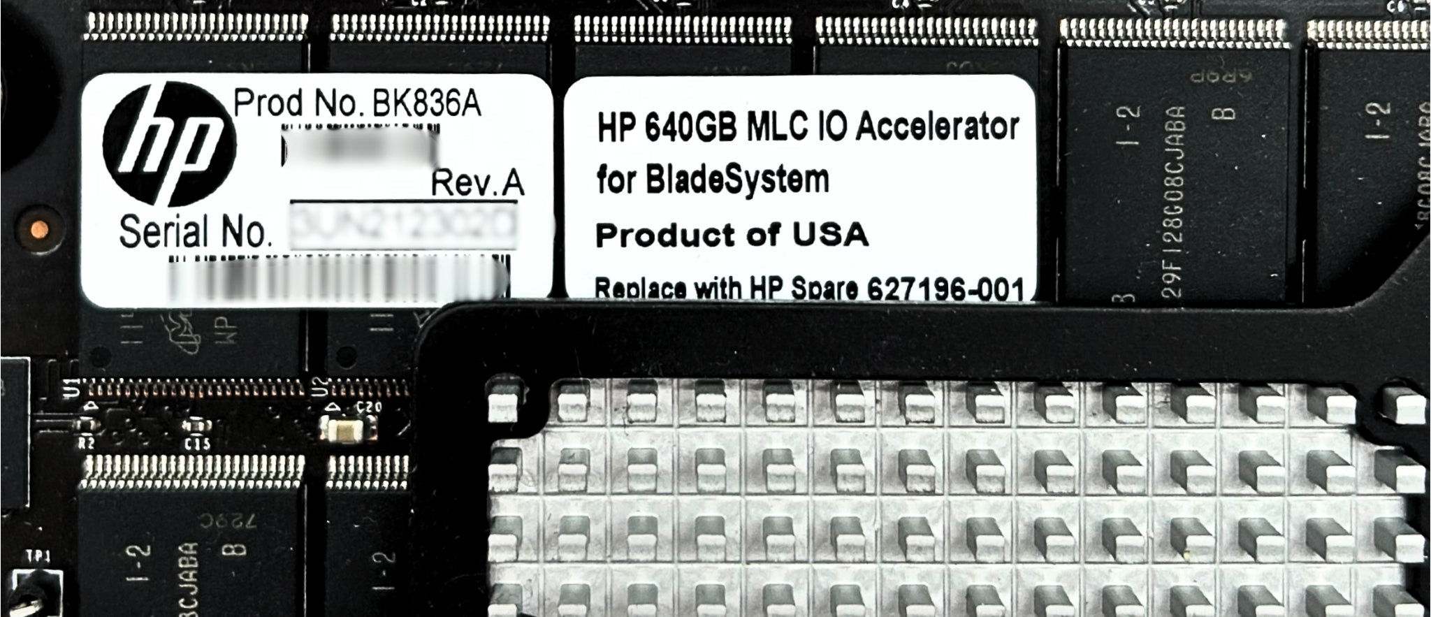 HP BK836A 640GB IO Accelerator Card