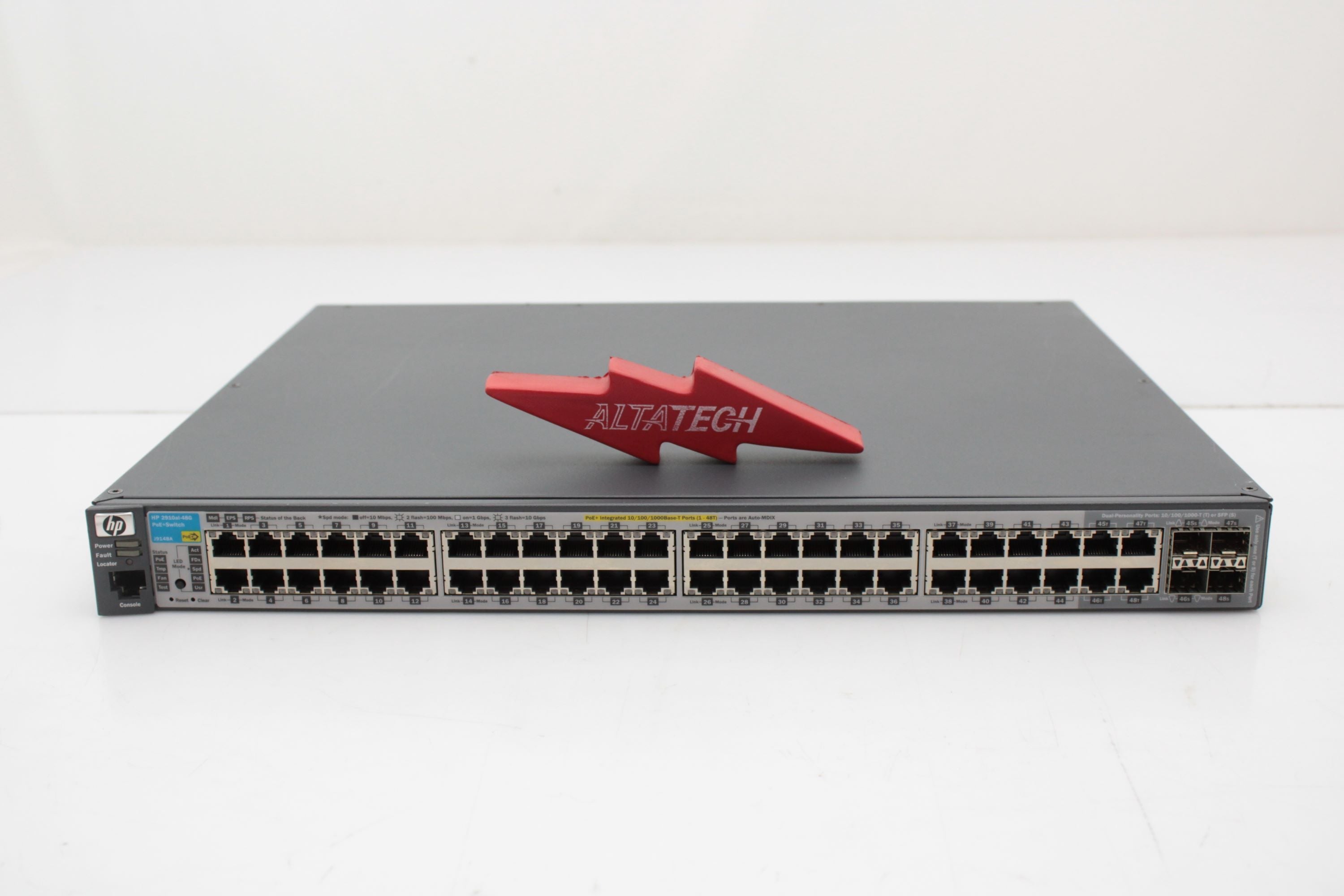 HP J9148A HP ProCurve J9148A 2910AL 48G POE+ 48 Ports Switch
