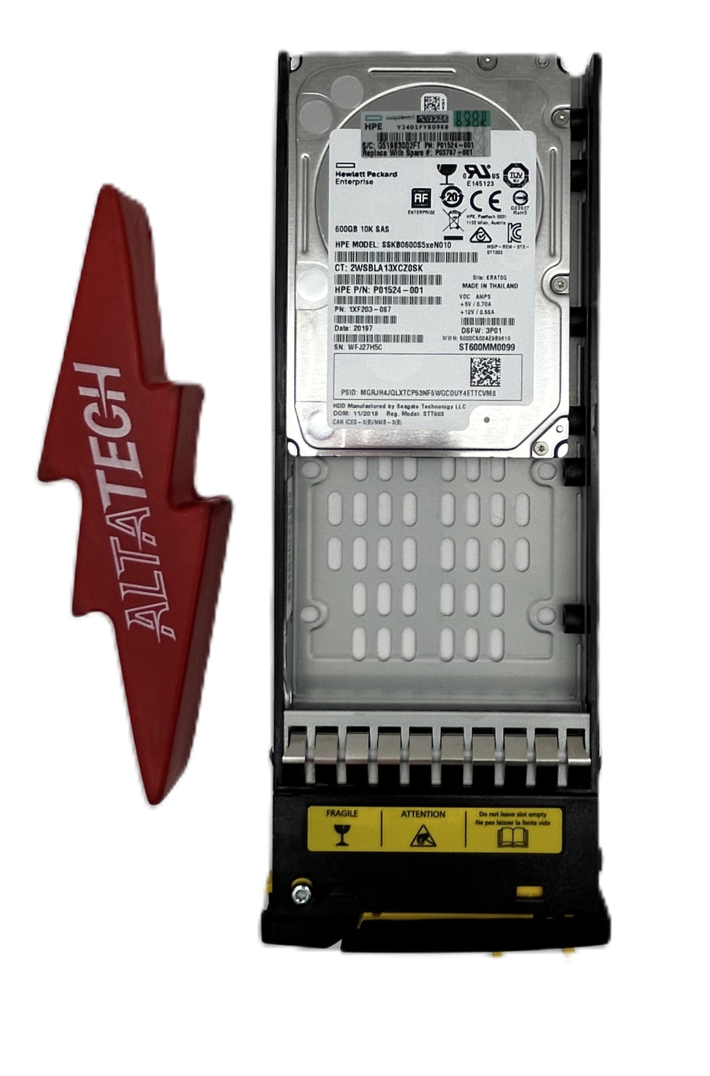 HP P03797-001 3PAR 600GB SAS 6G 10K SFF HDD