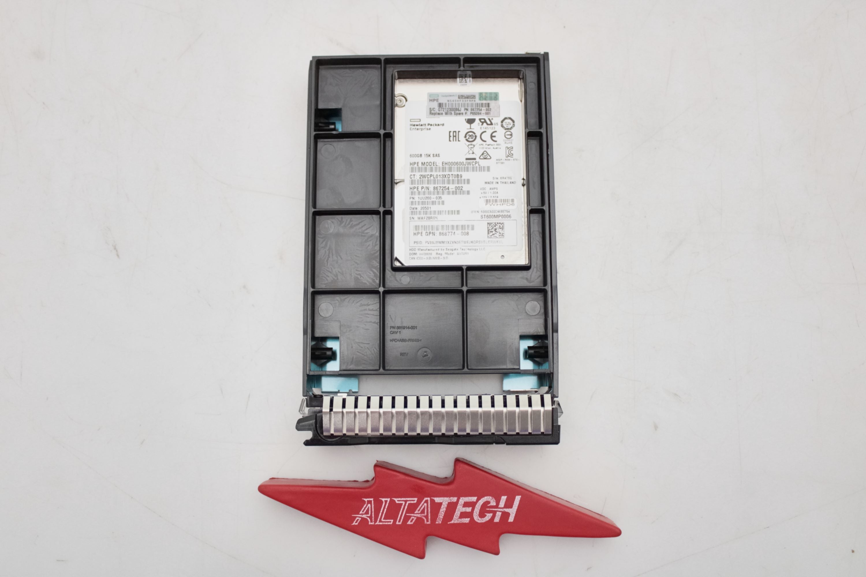 HP P05394-001 600GB 12G 15K LFF SCC DS SAS HDD