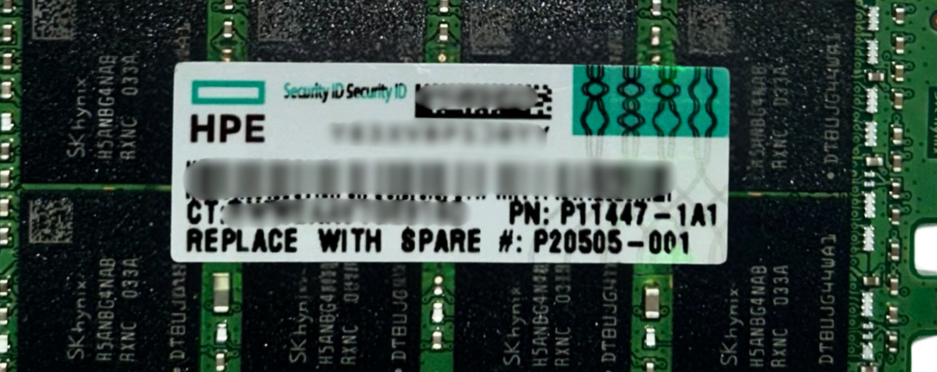 HP P11447-1A1 128GB 4Rx4 DDR4-3200 LRDIMM MEMORY