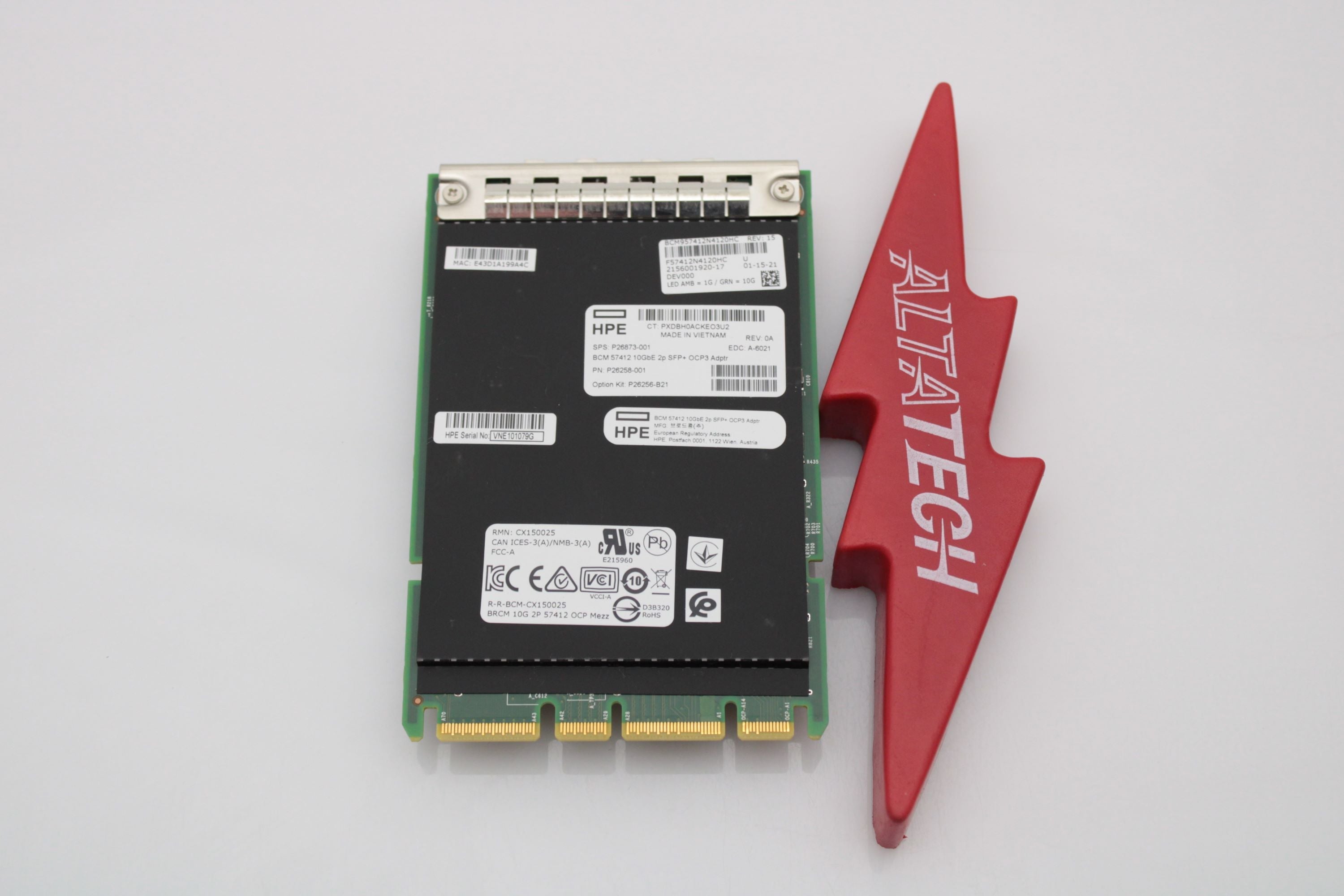 HP P26873-001 BCM57412 ETHERNET 10GB 2P SFP+ ADAP