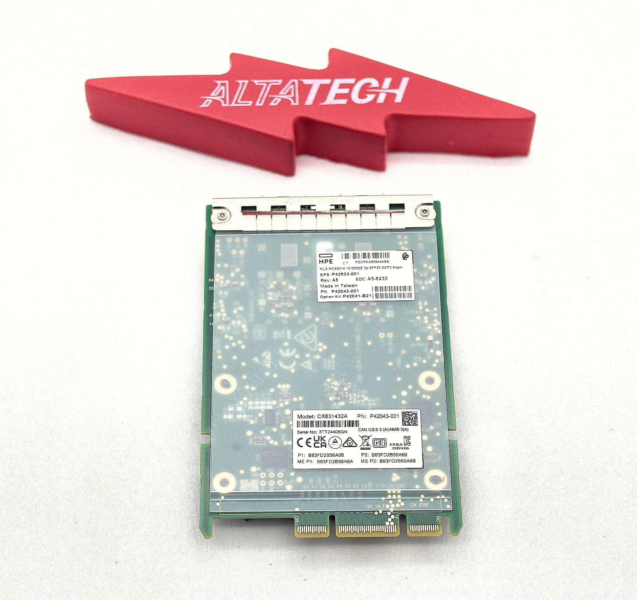 HP P42043-001 MELLANOX ETHERNET 10/25GB 2-PORT SFP28 OCP3 ADAPTER