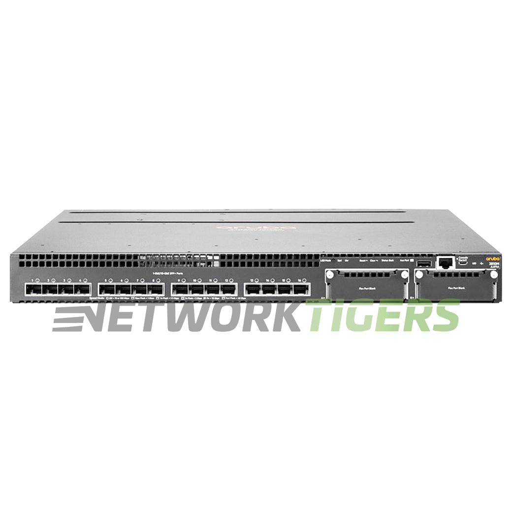 HPE Aruba JL430A 3810 Series 24x 10GB SFP+ 2x Expansion Module Slot Switch