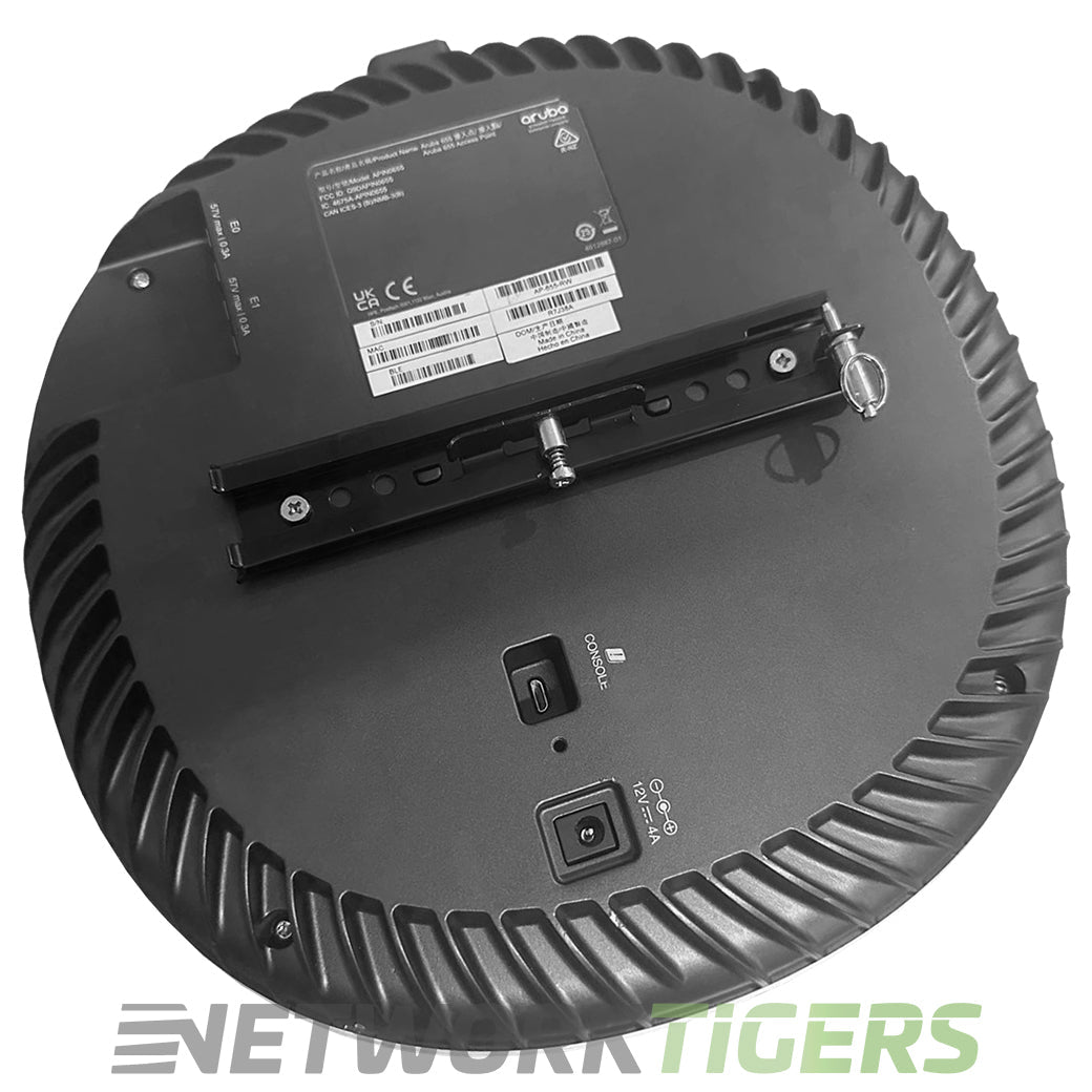 HPE Aruba AP-655 R7J39A (US) Wi-Fi 6E 802.11ax Internal Antenna Campus WAP