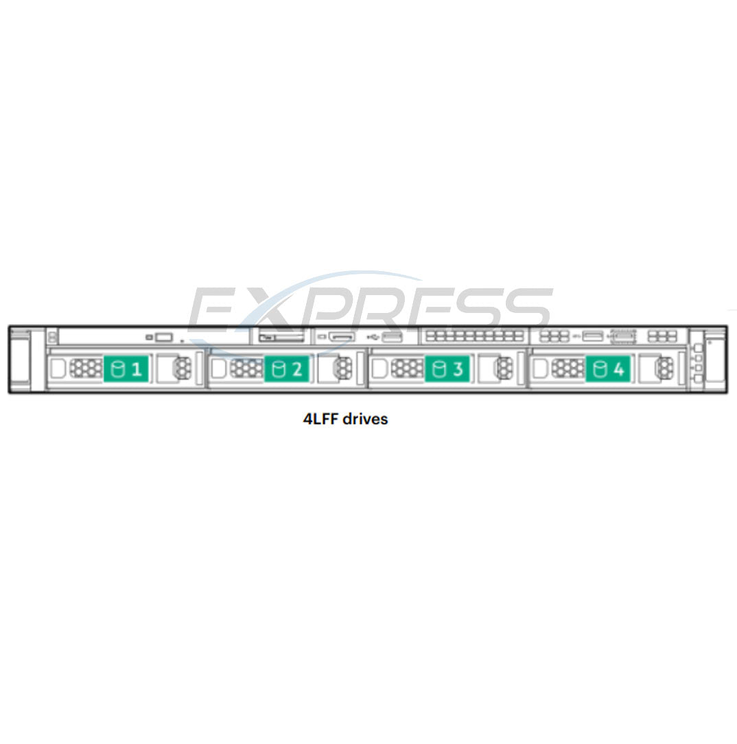 P54200-B21 - 4 LFF Chassis | Refurbished HPE ProLiant DL325 Gen 11