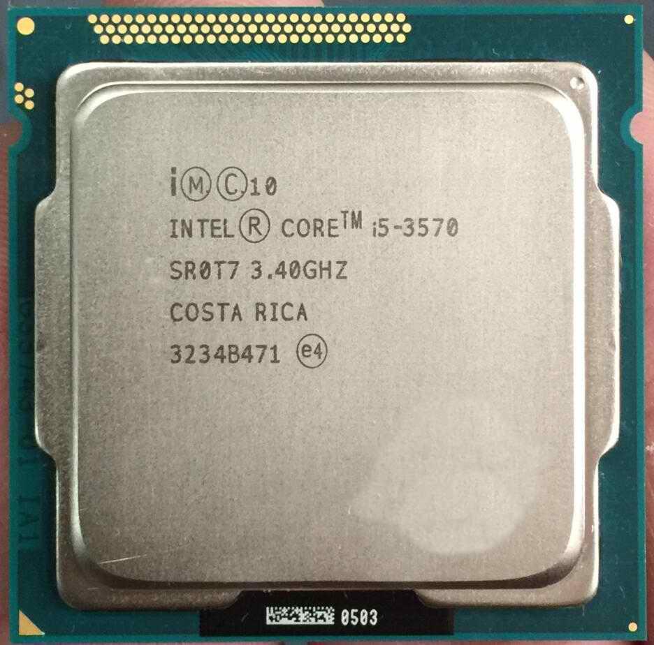 Intel i5-3570 3.4GHz 5.0GT/s 6MB LGA 1155 (SR0T7) Desktop Processor