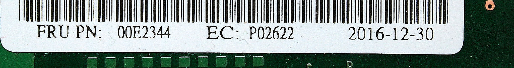 IBM 00E2344 POWER INTERFACE CARD