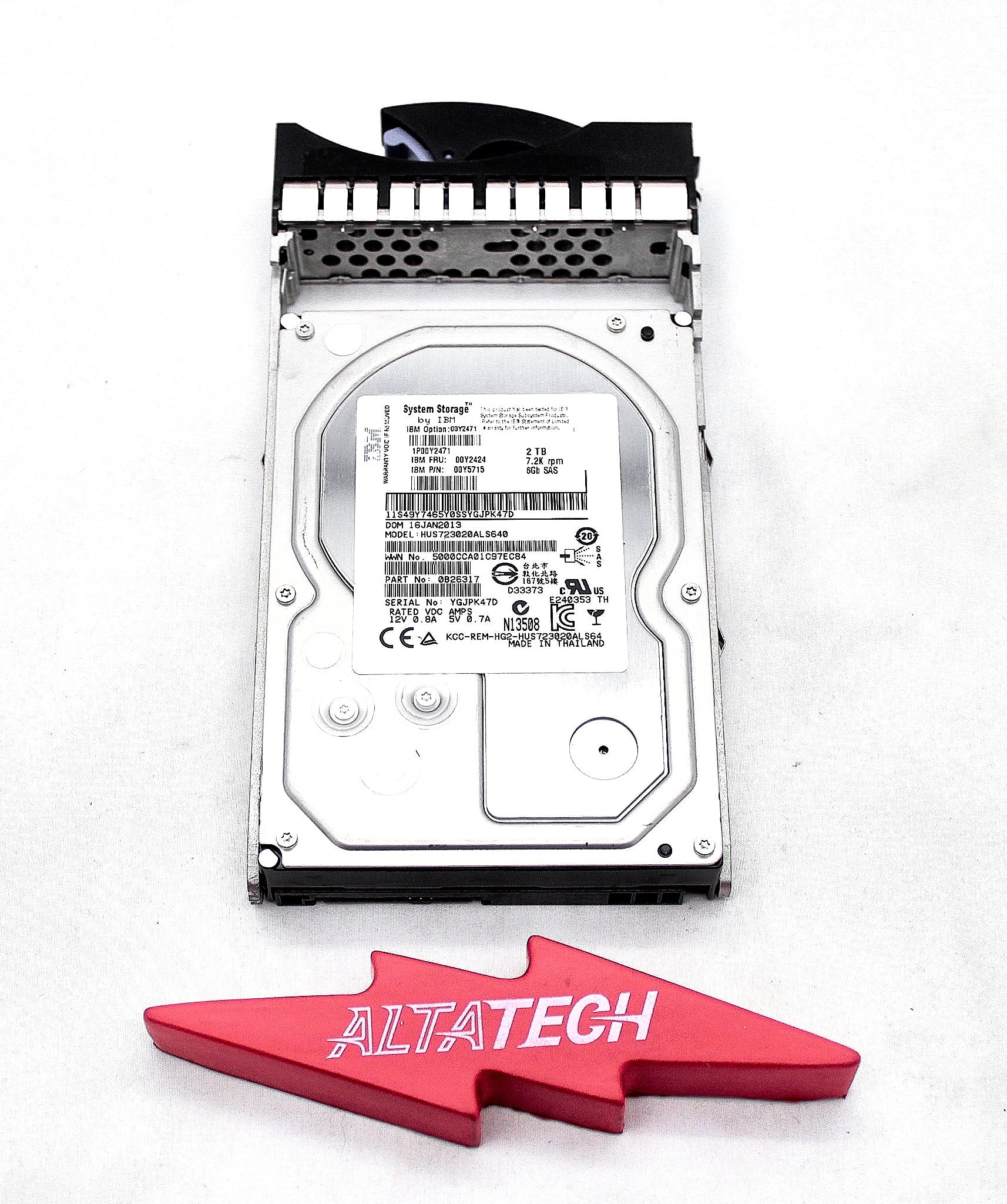 IBM 00Y2424 2TB 7.2K 3.5 NL HDD V3700