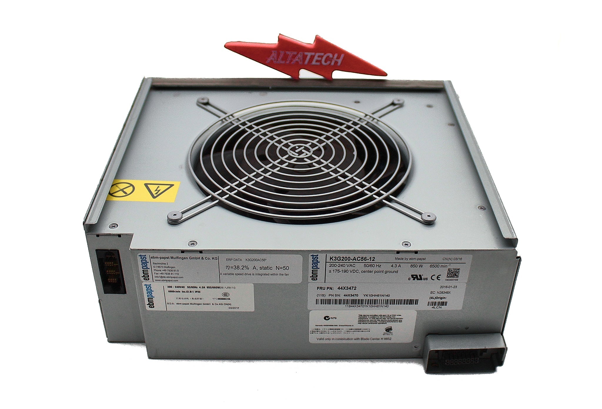 IBM 68Y8340 H CHASSIS HIGH EFFICIENCY BLOWER AS
