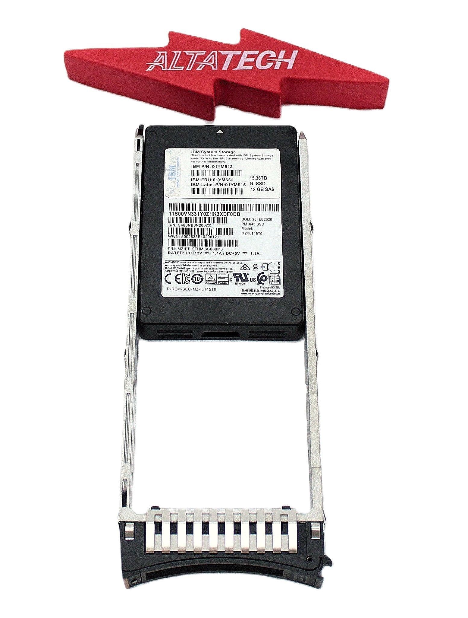IBM 9848-AH2D 15.36 TB 2.5" RI Flash drive 9848-AFF