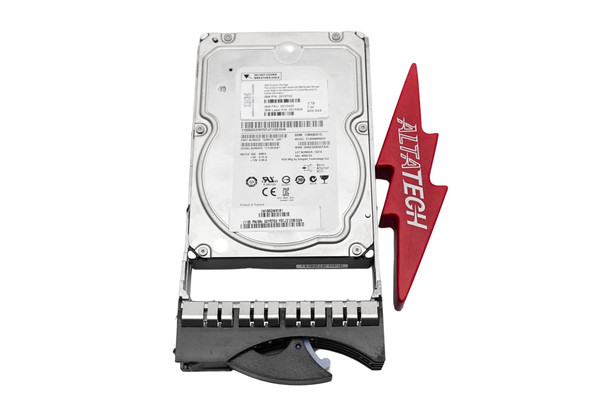 IBM ACKB 3TB 7.2K 6GB SAS NL 3.5" HDD V3700
